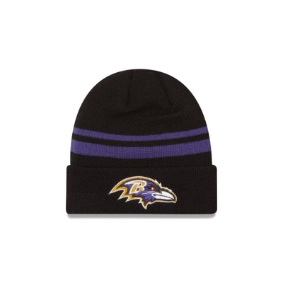 Sapca New Era Baltimore Ravens NFL Cuff Knit Beanie - Negrii